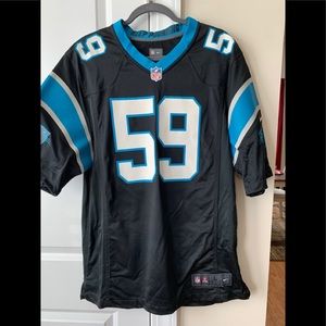 Men’s/Women’s size L. NC Panthers Jersey